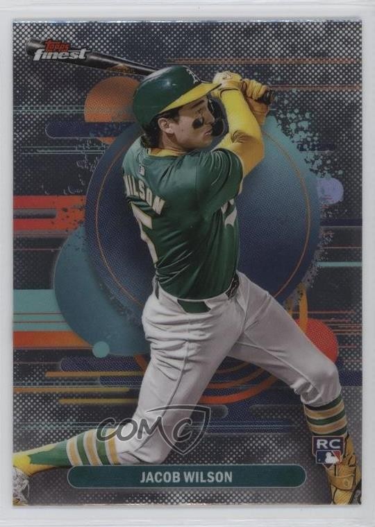 2025 Topps Finest Uncommon Jacob Wilson #109 11qd