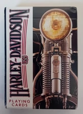 HARLEY DAVIDSON USA PLAYING CARDS BY THE U.S. PLAYING CARD CO. (UN-OPENED PACK)