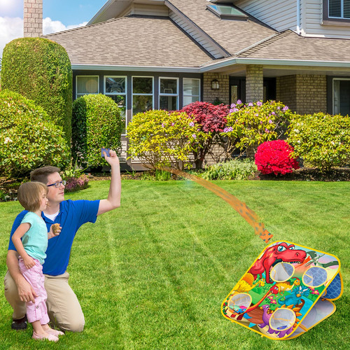 Bean Bag Toss Game for Kids - Cornhole Board Outdoor Toys for Toddlers -Party... - Picture 8 of 8