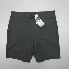 Outerknown Apex Hybrid By Kelly Slater Swim Short Men's Size 33 Pitch Black 128