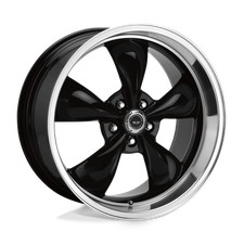 17x7 0 American Racing Torq Thrust M Gloss Black 5x120.65 Wheel Rim Qty 1