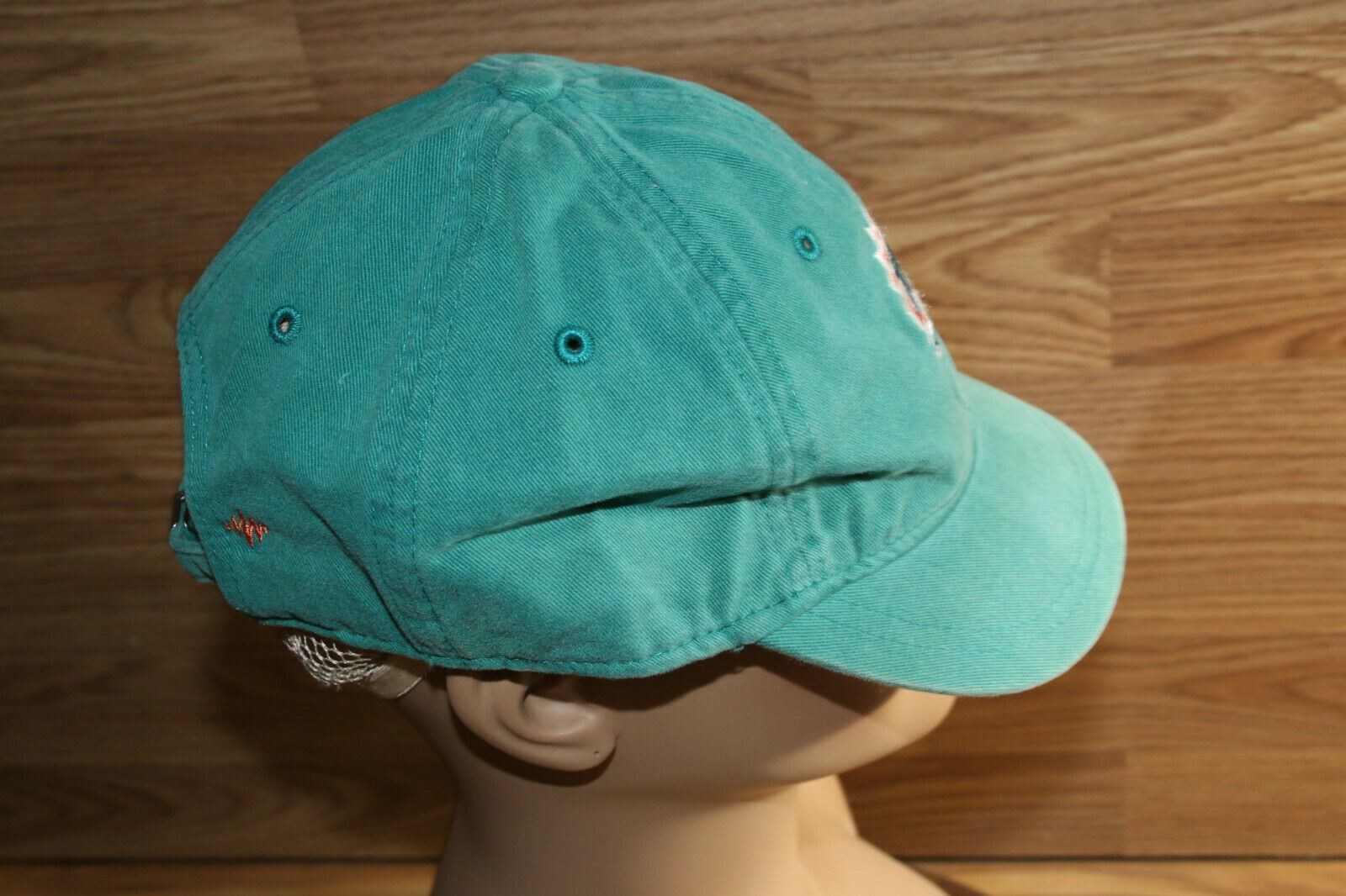 Miami Dolphins NFL Team Apparel Adjustable Hat Baseball Cap Reebok Packable EUC thumbnail 10