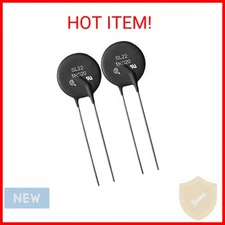 Ametherm SL22 1R020 (Pack of 2) NTC THERMISTOR,ICL 1 OHM 20% 20A 22MM, (Also SG1