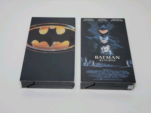 Batman VHS Lot Of 4 Batman Returns, Batman Forever, Batman & Robin - Picture 4 of 9