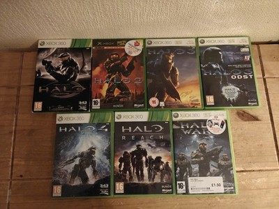Halo Ultimate Complete Collection Xbox 360 - CE, 2, 3, 3 ODST, Reach, 4 & Wars 