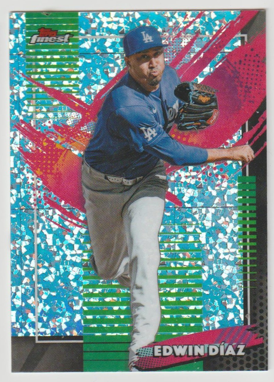2026 Topps Finest Edwin Diaz  Mini-Diamond Rare