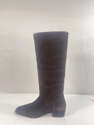 Steve Madden Boots Womens Size 5.5 Brown Suede Dantelle Knee High Riding