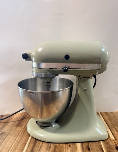 Vintage KitchenAid K45 Tilt-Head Stand Mixer Works Needs Refurbishing Green READ
