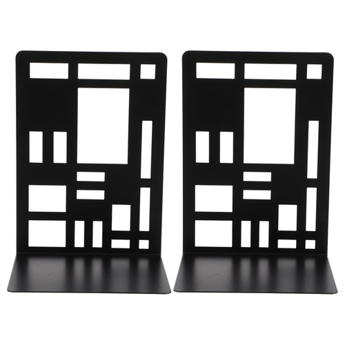 2 Pcs Geometric Book Stand Student Decorative Holder for Reading - Picture 9 of 12