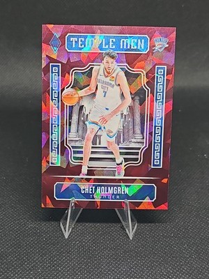 🏀 2023-24 Panini Phoenix CHET HOLMGREN - [Red Ice] Temple Men  /275 SP