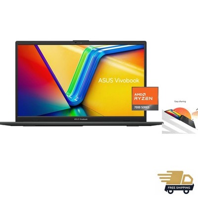 Vivobook Go 15.6  FHD Slim Laptop, AMD Ryzen 3 7320U Quad Core Processor, 8GB...