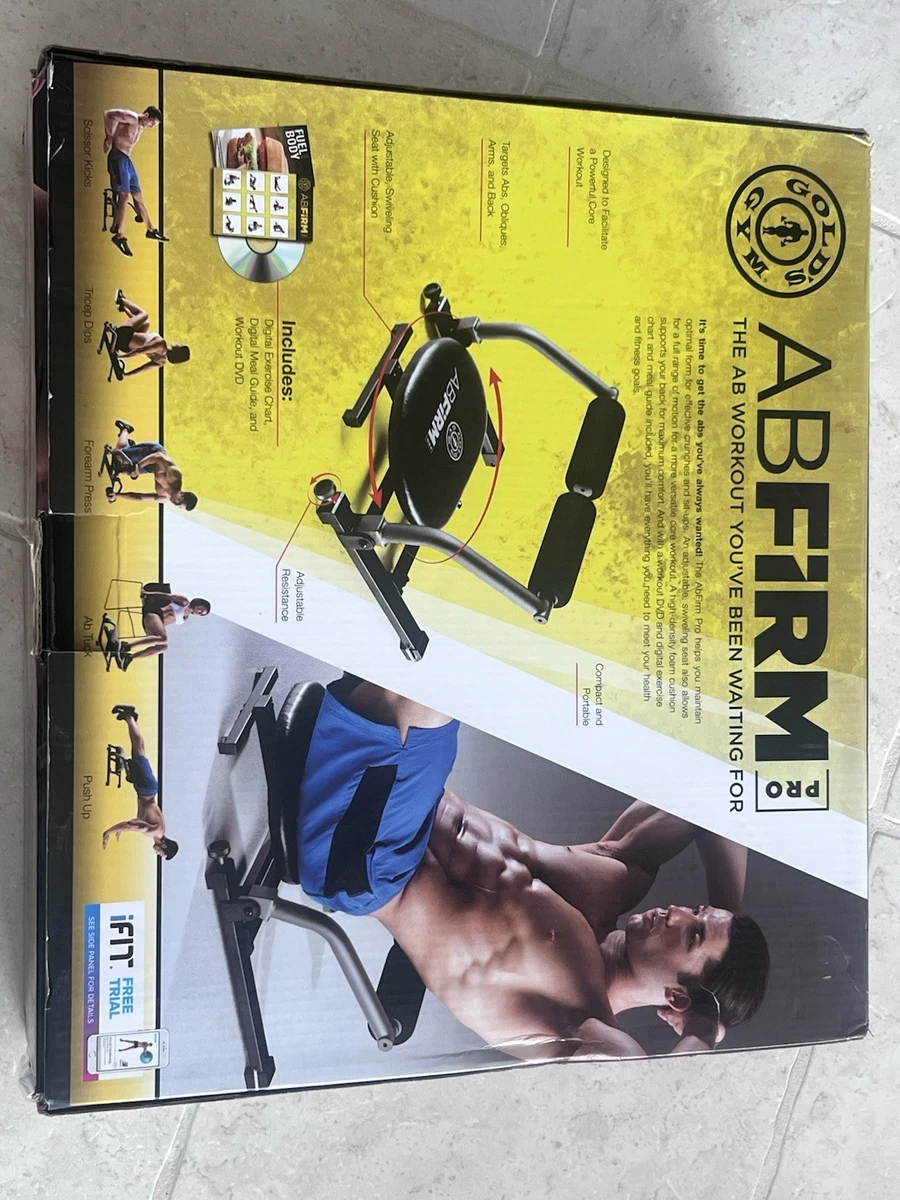Haltère Vintage Gold's Gym 5 Lb - Fonte - Trou Standard 1" - Poids De Musculation
