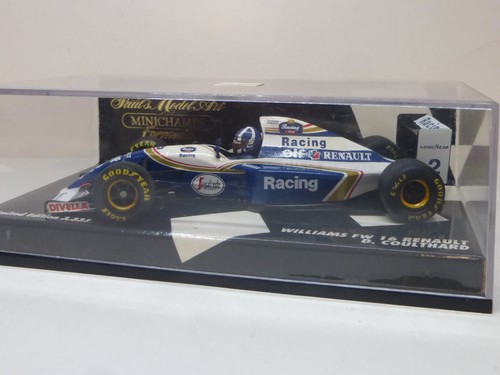 WILLIAMS FW16 RENAULT D. Coulthard F1 1994 MINICHAMPS scala 1/43 - Foto 2 di 4