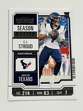 2023 Panini Contenders Football #40 - C.J. Stroud RC - Houston Texans