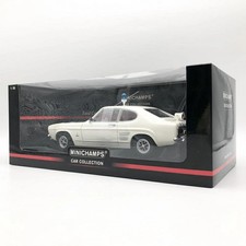 MINICHAMPS 1/18 FORD CAPRI POLICE CAR 1969 Ford Capri Police Car Patrol Car