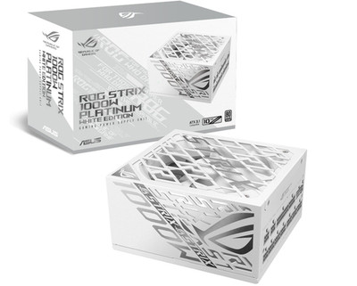 ASUS ROG Strix 1000W Platinum White Edition Gaming Power Supply
