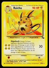 Fossil #29/62 Raichu (29) on eBay