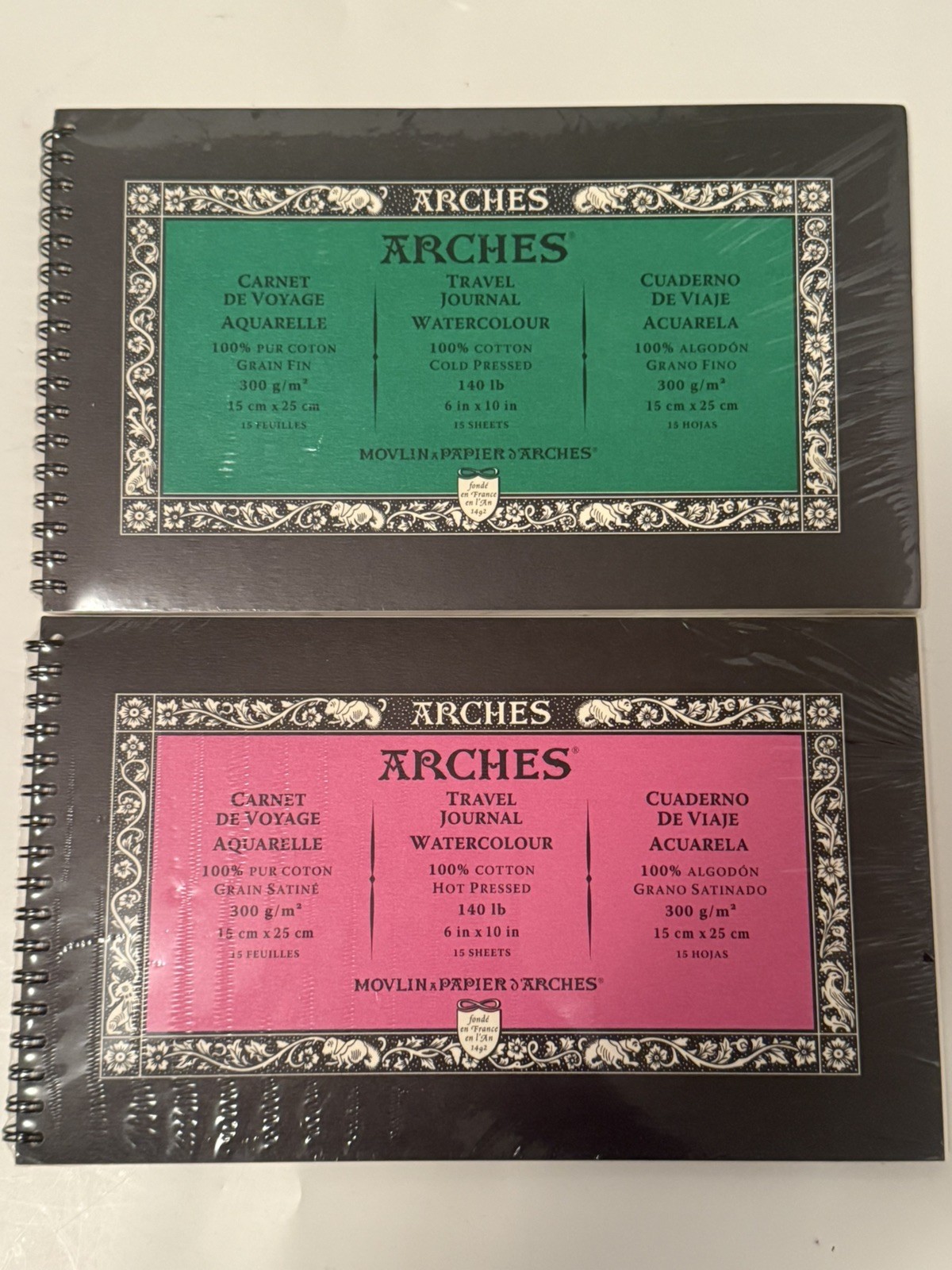 LOT OF 183 Daniel Smith Extra Fine Watercolors & Winsor & Newton Set & Arches