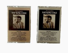 The Legendary Nat "King" Cole Cassette Set VG Capitol Records Pop Vocal Jazz