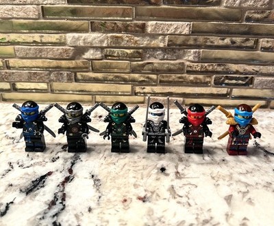 Ninjago Possession Minifigures Deepstone Zane Kai Jay Cole Lloyd Nya Lot Custom