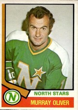 1974-75 O-Pee-Chee SET BREAK #291 Murray Oliver Crease