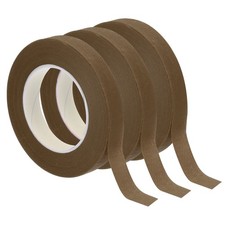 Blumenband 1/2" x 30 Yard, 3er Pack Blumenwickel Klebeband, Kaffee