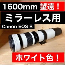 Amazing 1600 Canon EOS R Super Telephoto Lens Comes With Bag. Manual