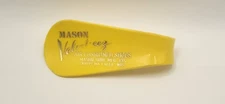 Vintage Mason Velvet-eez Shoe Horn Advertising Chippewa Falls WI Plastic