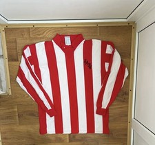 RETRO REPLICA MEN'S FC SUNDERLAND 1973/1974 SOCCER FOOTBALL SHIRT JERSEY SIZE XL