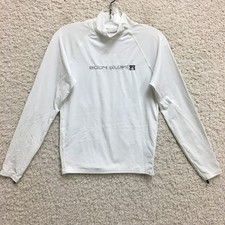 Body Glove Wetsuit Medium Adult White Compression Mock Neck Long Sleeve Mens M