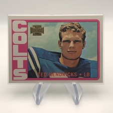 2001 Topps Archives Ted Hendricks #74 Reprint 1972 Topps #93 NFL HOF LB