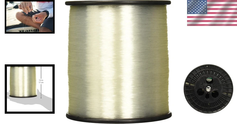 High Strength Trilene Big Game 80 lb Monofilament Line - Ideal for Tough Fights - Image 2 of 4