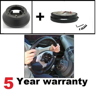 SNAP OFF STEERING WHEEL BOSS KIT HUB FITS FORD FIESTA MK6 MK7 FOCUS MK1 MK2 MK3