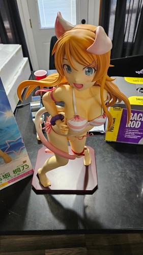 ORIGINAL Kirino Kousaka -Nekomimi Swimsuit - Soft Edition 1/2.5 Model, Excellent - Picture 9 of 11