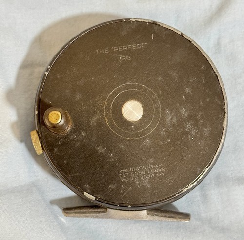 Vintage Hardy Perfect 3 5/8" Fly Reel Fishing Collectables