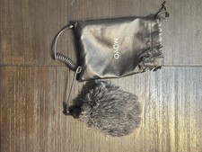 Movo VXR10 Shotgun Mic 3.5mm TRS Hot/Cold Shoe Shock Mount Furry Windscreen
