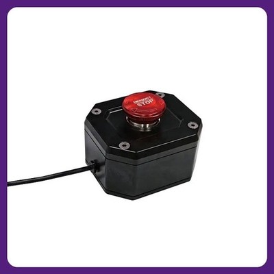 CONSPIT ARES APEX Direct Drive Wheel Base Emergency Stop E-Stop Button