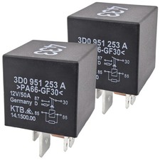 2-Pack Relay - 30A 12VDC 5-Pin SPDT Automotive Relay - Compatible with Select...