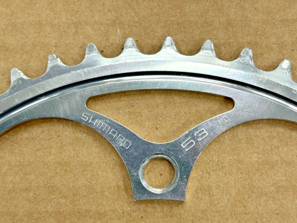 Shimano Dura Ace FC-7400 53 Tooth 130 BCD Chainring 8 Speed - Image 2 of 4