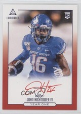 2020 Panini Luminance Year One Signatures RPS Red John Hightower IV Auto u6m