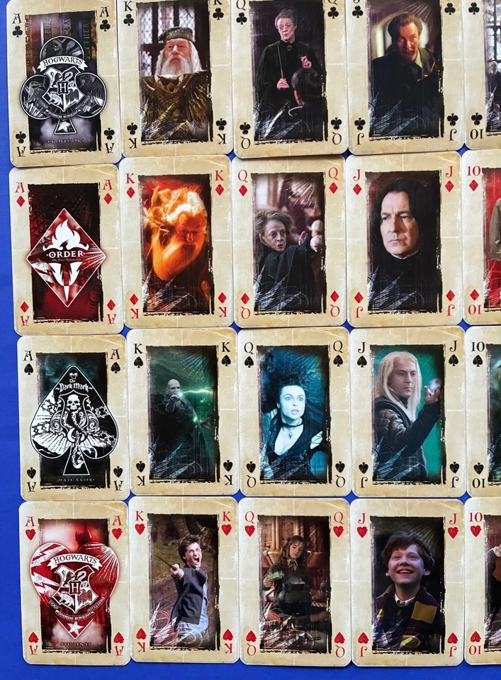 World Of HARRY POTTER Card Game Waddingtons Number 1 Playing Cards - Image 3 of 4