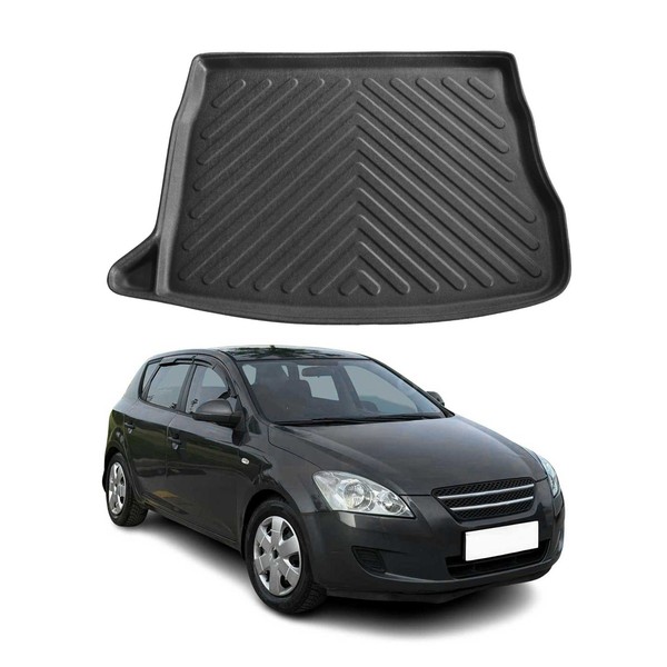 Kofferraumwanne Laderaumwanne FüR Kia Ceed 2006-2011 SchräGheck 5TüR Gummi TPE-image