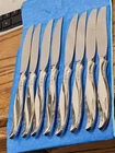 SET OF 8 MINT PINE SPRAY BY INTERNATIONAL STERLING SILVER DINNER REGULAR KNIVES