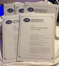 New Lot of 5 Packages - CREATIVE MEMORIES 12x15 Scrapbook Album PAGE PROTECTORS