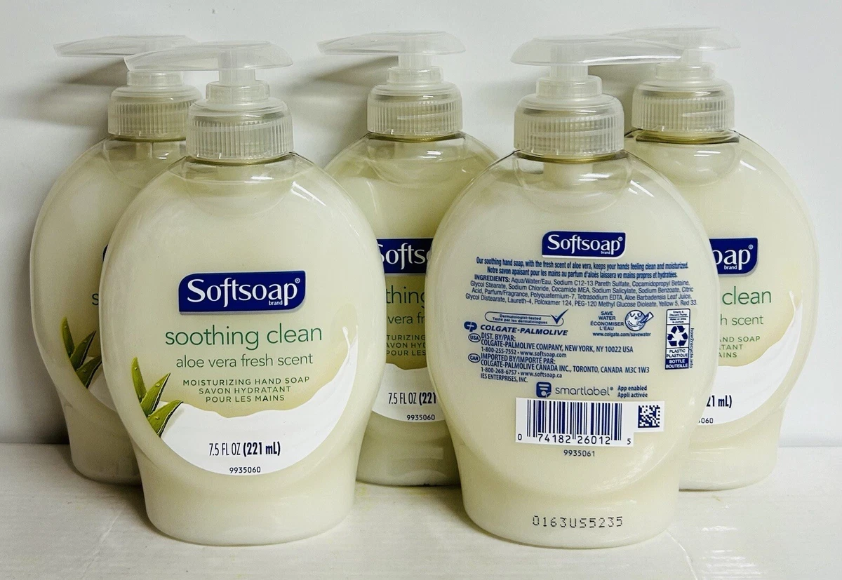 Softsoap with 2024 aloe vera