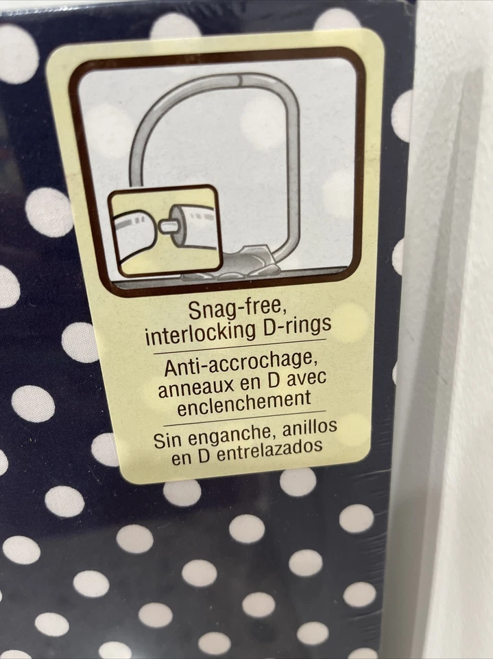 Álbum de recortes de memoria de lunares azul oscuro/negro Recollections 12x12” 10 páginas Foto 2 de 4