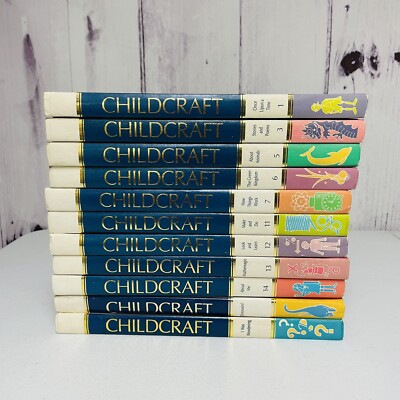 Childcraft The How Why Library Lot 1 3 5-7 11-14 Dinos Me Childrens Books 1989