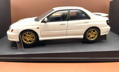 *RARE* 1/18 AUTOart 2001 Subaru New Age Impreza WRX STI (White) JDM RHD - Picture 6 of 10
