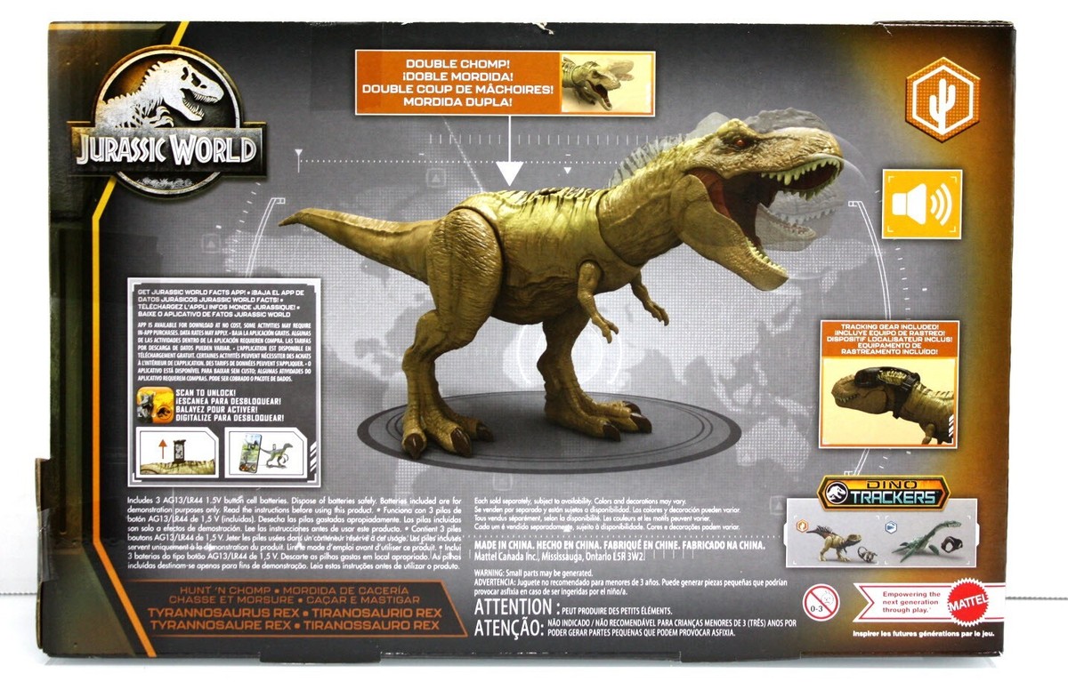Jurassic World HUNT & CHOMP TYRANNOSAURUS REX - 22