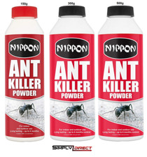 Image of Nippon Ant Killer Powder Long Lasting Available Sizes 150g-500g Also Kills Wasps